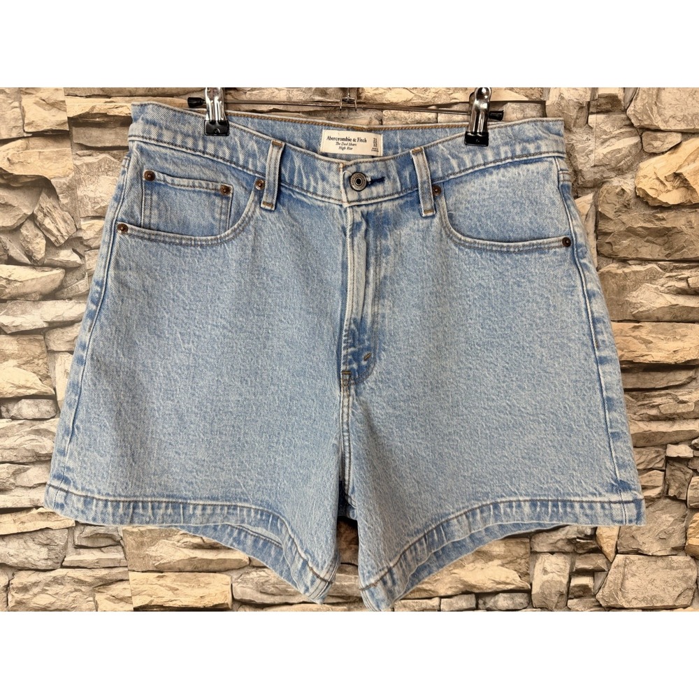 Abercrombie & Fitch The Dad Short High Rise Sz 31/12
